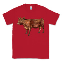 Red red angus cow Classic Tee - LillyAllenDesigns