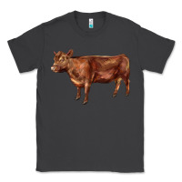 Smoke red angus cow Classic Tee - LillyAllenDesigns