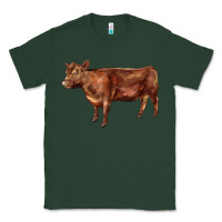 Sports Green red angus cow Classic Tee - LillyAllenDesigns