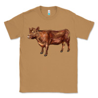 Toasted Coconut red angus cow Classic Tee - LillyAllenDesigns