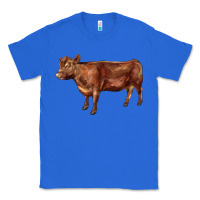 Red Angus Cow Classic Tee | Teevron