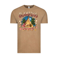 Vintage Coffee glamping crew Vintage Tee - NancyCooperArtShop