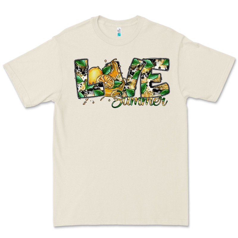 Love Summer Lemon Premium Tee by SublimationCraftShop | Teevron