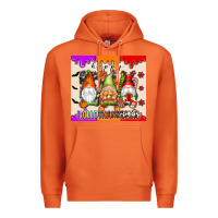 Carrot Happy Hallothanksmas gnomes Premium Hoodie - texasbilliewilder