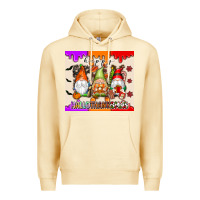 Pina Colada Happy Hallothanksmas gnomes Premium Hoodie - texasbilliewilder