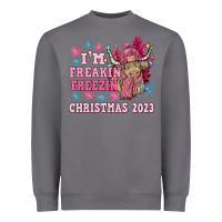 Storm i'm freakin freezin christmas 2023 Heavyweight Sweatshirt - NancyCooperArtShop