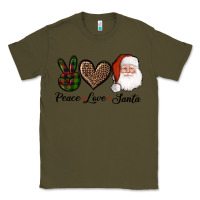 Army Green peace love eagles royal blue Classic Tee - AdoDesignShop