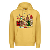 Antique Gold nurse Christmas Premium Hoodie - JahusDesignShop