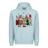 Blue Mist nurse Christmas Premium Hoodie - JahusDesignShop