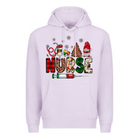 Lilac nurse Christmas Premium Hoodie - JahusDesignShop