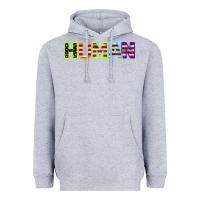 Heather Grey HUMAN Heavyweight Hoodie - Bettercallsaul