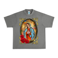 Tornado our lady of guadalupe frame Urban Heavy Tee - BarkalooDesign