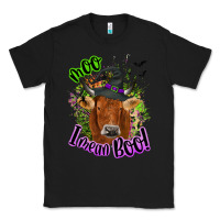 Black Moo i mean boo Cow Classic Tee - NancyCooperArtShop