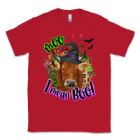 Red Moo i mean boo Cow Classic Tee - NancyCooperArtShop