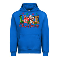 Cobalt love christmas Urban Hoodie - OliviaCreatesArt