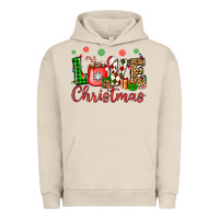 Pigment French Oak love christmas Urban Hoodie - OliviaCreatesArt