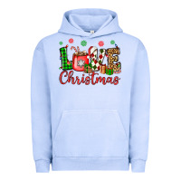 Pigment Grape Ice love christmas Urban Hoodie - OliviaCreatesArt