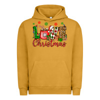 Pigment Peanut Butter love christmas Urban Hoodie - OliviaCreatesArt