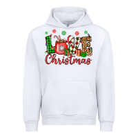 White love christmas Urban Hoodie - OliviaCreatesArt