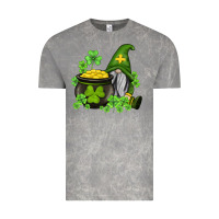 Cloud Rock st patricks gnome and pot of gold Vintage Tee - AdoDesignShop