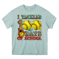 Arona i tackled 100 days of school softball Heavy Core Tee - Zillion Design Studio