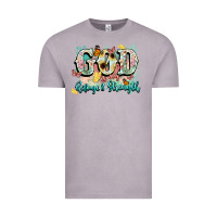 Vintage Zinc god is my refugee and strength Vintage Tee - NancyCooperArtShop