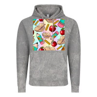 Cloud Rock school seamless pattern Vintage Hoodie - BundleAndBundleShop