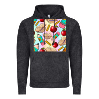 Vintage Arctic school seamless pattern Vintage Hoodie - BundleAndBundleShop