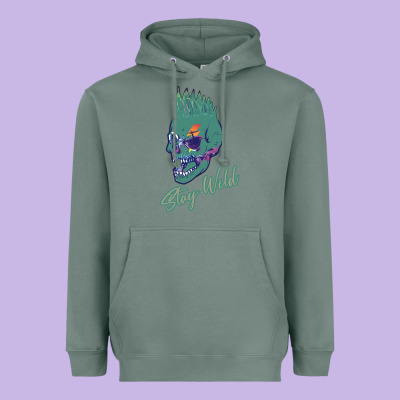 Stay Wild Heavyweight Hoodie Designed By Bettercallsaul
