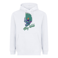White Stay Wild Heavyweight Hoodie - Bettercallsaul