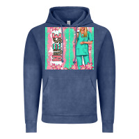 Vintage Denim nurse  blonde woman Vintage Hoodie - RanaPortraitStore