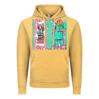 Vintage Mustard nurse  blonde woman Vintage Hoodie - RanaPortraitStore