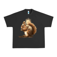 Pigment Black Squirrels Urban Heavy Tee - LillyAllenDesigns