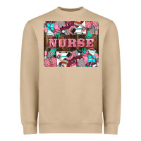 Mushroom Nurse Heavyweight Sweatshirt - LillyAllenDesigns