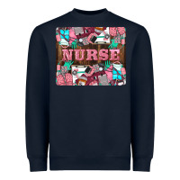 Navy Nurse Heavyweight Sweatshirt - LillyAllenDesigns