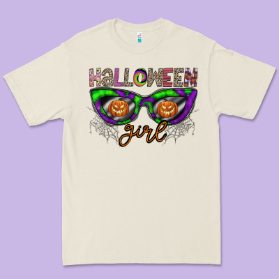 Halloween Girl Premium Tee Designed By Cowhidedigitalart