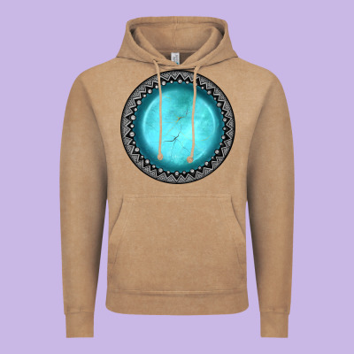 Gemstone Vintage Hoodie Designed By Jahusdesignshop