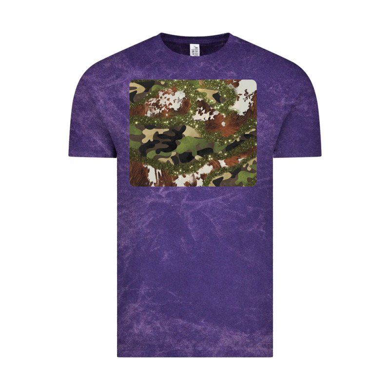 Black And Brown Cowhide Camouflage Vintage Tee by BarkalooDesign | Teevron