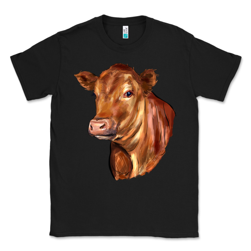 Red Angus Cattle Cow Classic Tee by LillyAllenDesigns | Teevron