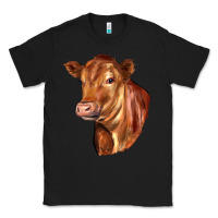 Black red angus cattle cow Classic Tee - LillyAllenDesigns