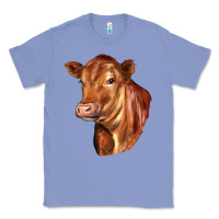 Colony Blue red angus cattle cow Classic Tee - LillyAllenDesigns
