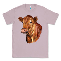 Lilac red angus cattle cow Classic Tee - LillyAllenDesigns