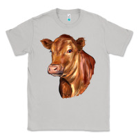 Moon Dust red angus cattle cow Classic Tee - LillyAllenDesigns