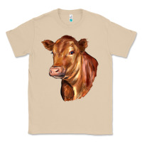 Mushroom red angus cattle cow Classic Tee - LillyAllenDesigns