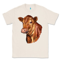 Natural red angus cattle cow Classic Tee - LillyAllenDesigns