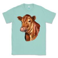 Seafoam red angus cattle cow Classic Tee - LillyAllenDesigns