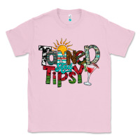 Bubblegum Pink Tanned And Tipsy Classic Tee - CowhideDigitalArt