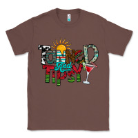 Chestnut Tanned And Tipsy Classic Tee - CowhideDigitalArt
