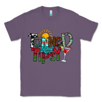 Lavender Tanned And Tipsy Classic Tee - CowhideDigitalArt