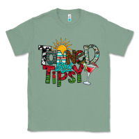 Sage Tanned And Tipsy Classic Tee - CowhideDigitalArt